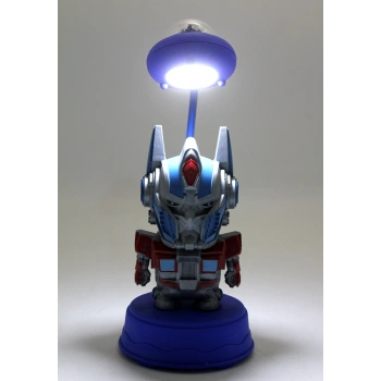 VipMarketim Transformers Masa Üstü Lamba USB Şarjlı Optimus Prime Model