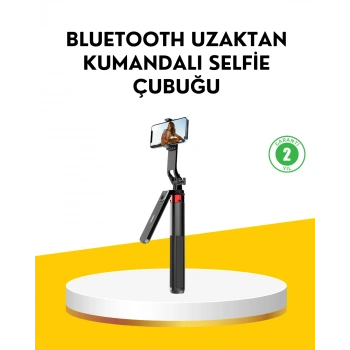 VipMarketim Tripodlu Selfie Çubuğu Uzaktan Kumandalı Canlı Yayın Uyumlu