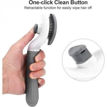 VipMarketim Tüy Toplayıcı Kendi Kendini Temizleyen Evcil Hayvan Tarağı