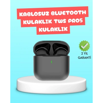 VipMarketim TWS Pro 5 Bluetooth Kulaklık – Kablosuz ve Şarj Kutulu Tasarım