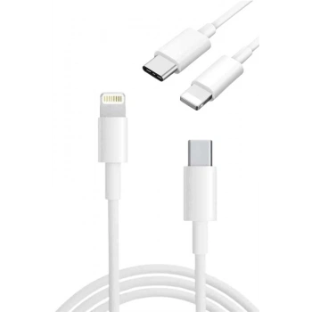 VipMarketim Type-C Ligtning 30W İOS Şarj Kablosu Hızlı Şarj Kablosu