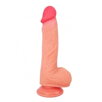 VipMarketim Ultra Gerçekçi 20 Cm Kıkırdaklı Dildo