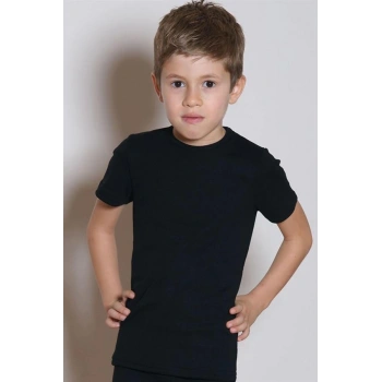 VipMarketim Uniseks Erkek/kız Çocuk Termal Kısa Kol İçlik (2539)