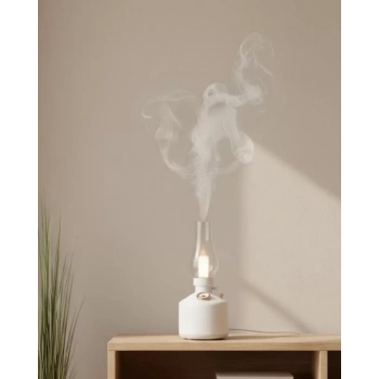 VipMarketim USB Şarjlı Gaz Lambası Modeli Nano Mist Aromaterapi Nemlendirici 280 ml