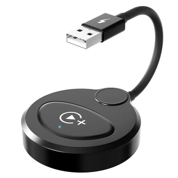 VipMarketim USB+Type-C Apple Kablosuz Wireless Carplay Adaptör Çevirici -Youtube Netflix Tiktok Video Yansıtıcı-(5775)