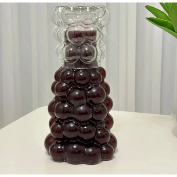 VipMarketim Üzüm Desenli Başucu Sürahisi