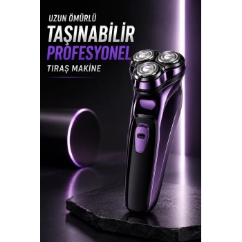 VipMarketim Uzun Ömürlü Taşınabilir Profesyonel Tıraş Makine