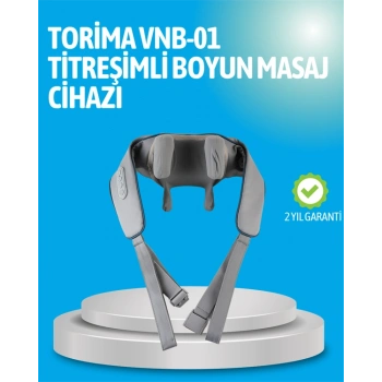 VipMarketim VNB-01 Titreşimli Boyun Masaj Aleti Gri Renk