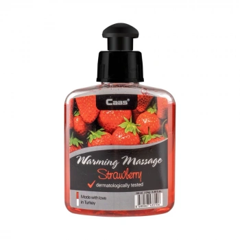 VipMarketim Warming Massage Çilek Aromalı Isınma Etkili Masaj Yağı 100ml.