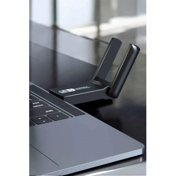 VipMarketim Wifi Adaptör Çift Bantlı Kablosuz Wifi Adaptörü