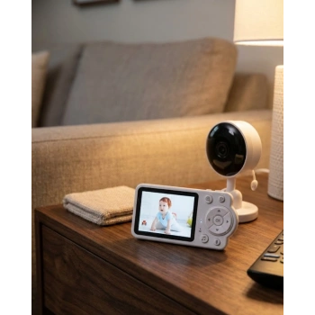 VipMarketim WiFi Gerektirmeyen Dijital Şifrelemeli Bebek Monitörü