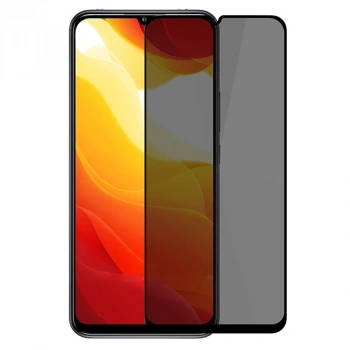 VipMarketim Xiaomi Mi 10 Lite 3D Full Privacy Gizlilik Tempered Cam Ekran Koruyucu-(5775)