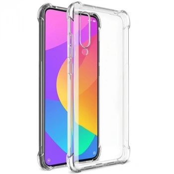 VipMarketim Xiaomi Mi CC9/Mİ 9 Lite Anti-Drop Darbe Emici Silikon Kılıf-(5775)