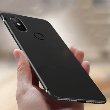 VipMarketim Xiaomi Mi Max 3 Slim Fit Soft Premium Silikon Kamera Korumalı Kılıf-(5775)