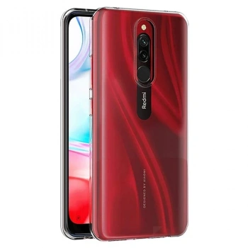 VipMarketim Xiaomi Redmi 8 Kamera Korumalı Silikon Kılıf-(5775)