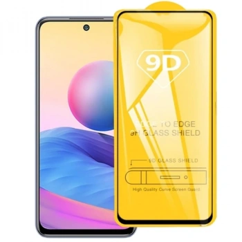 VipMarketim Xiaomi Redmi Note 10 9D Full Glue Full Kaplama Tempered Cam Ekran Koruyucu-(5775)