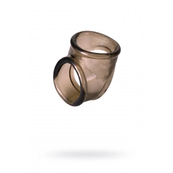 VipMarketim XLover Penis Montaj Halkası, Termoplastik Elastomer, TPE, siyah, 3,5 cm