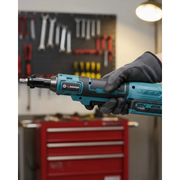 VipMarketim Yandan Sıkma Somun Sökme ve Sıkma Akülü Cırcır Anahtarı