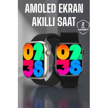 VipMarketim Yeni Nesil Akıllı Saat Arama Cevaplama GPS Takibi Adımsayar NFC Özelliği