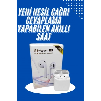 VipMarketim Yeni Nesil Çift Mikrofonlu Dokunmatik Kablosuz Bluetooth Kulaklık