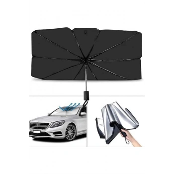 VipMarketim Yeni Nesil Tüm Araç Modellerine Uygun Oto Şemsiye Katlanabilir UV Işınlarına Karşı