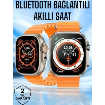 VipMarketim Yeni Nesil Ultra Akıllı Saat Titreşimli Uyku & Sağlık Takibi Çift Kordon