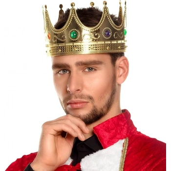 VipMarketim Yetişkin ve Çocuk Uyumlu Kral Tacı
