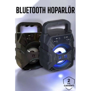 VipMarketim Yüksek Performanslı Bluetooth Hoparlör Kablosuz Taşınabilir