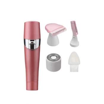 VipMarketim Yüz Kaş ve Tüm Vücut Epilasyon Aleti3 Başlıklı Epilatör Tüm Cilt Tiplerine Uygun