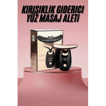 VipMarketim Yüz Ve Boyun Kırşıklık Giderici Ems Güzellik Cihazı GıdıkSarkmaKırışıklık Yüz Masaj Aleti