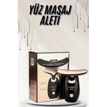 VipMarketim Yüz Ve Boyun Kırşıklık Giderici Ems Güzellik Cihazı Yüz Masaj Aleti