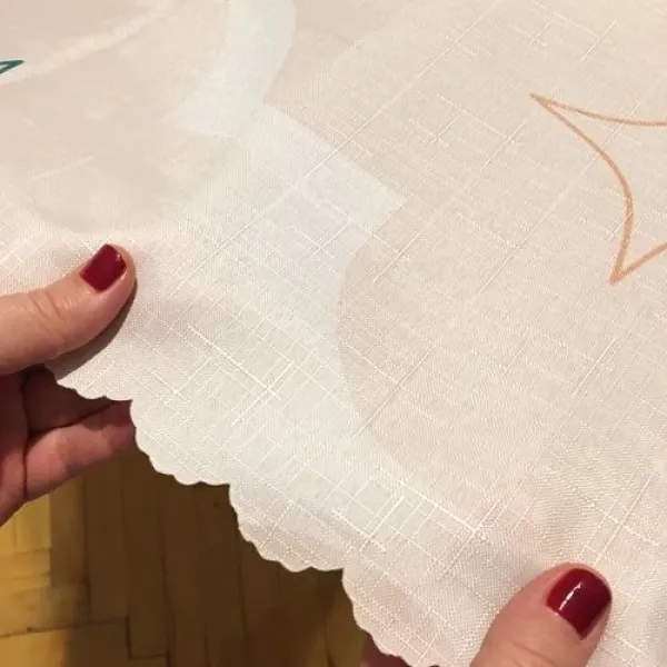 !TOPTAN! Ramazan Masa Örtüsü Yıldız Desenli 160*220 cm