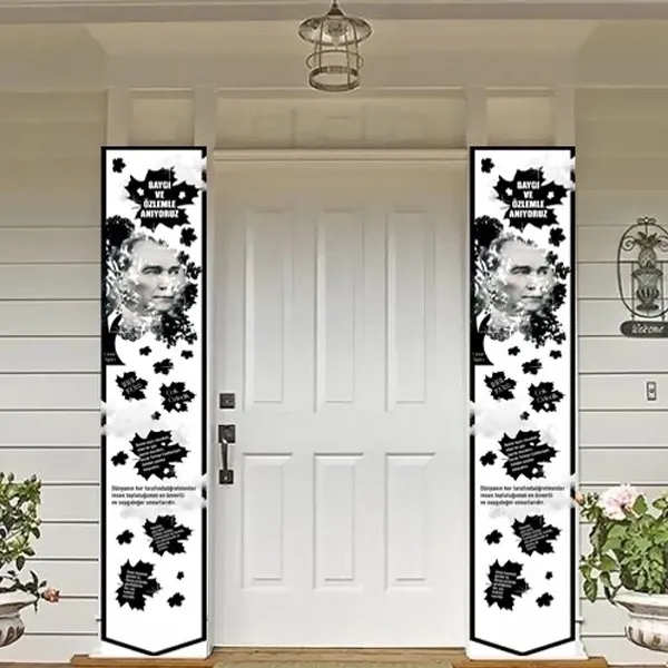 10 Kasım Kapı Afişi 160*30 cm