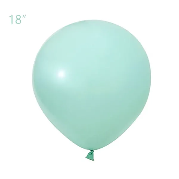 Su Yeşili Pastel Jumbo Balon (18 inch / 45 cm)
