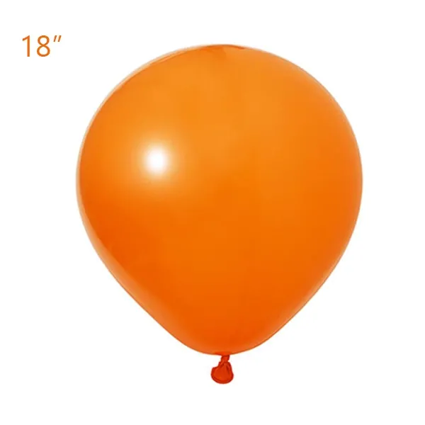 Turuncu Pastel Jumbo Balon (18 inch / 45 cm)