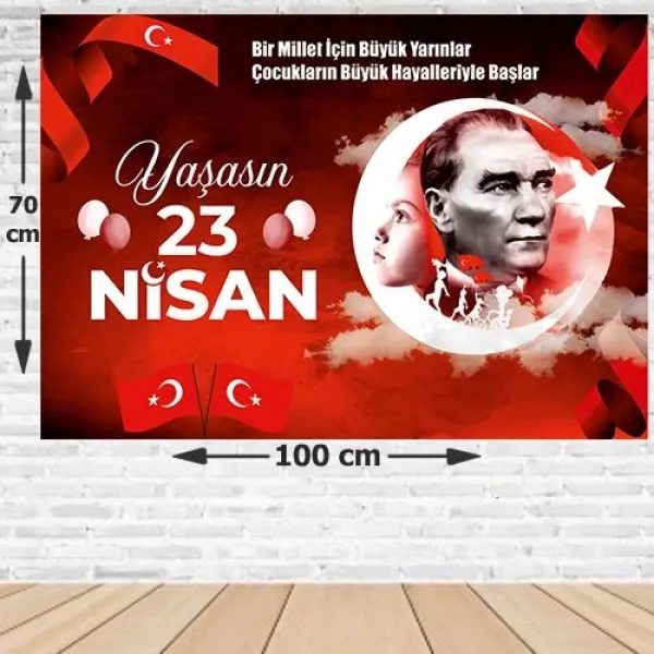 23 Nisan Afişi 70*100 cm