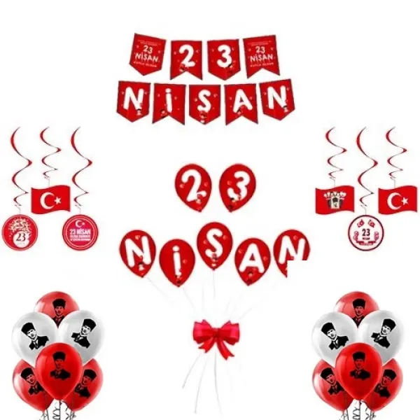 23 Nisan Okul Süsleme Seti