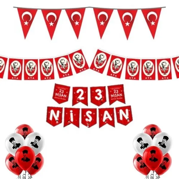 23 Nisan Sınıf Süsleme Seti