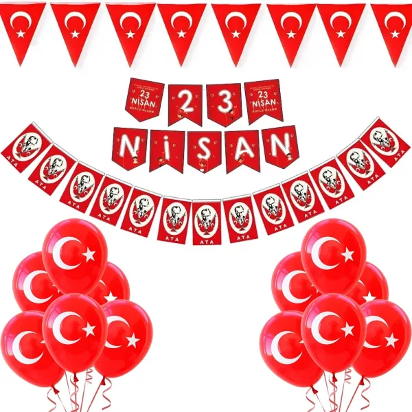 23 Nisan Sınıf Süsleme Seti