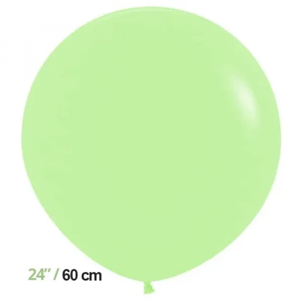 Jumbo Balon Makaron Yeşil (24 inch / 60 cm)