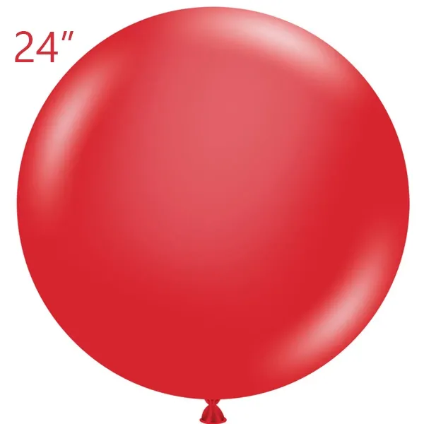 Kırmızı Pastel Jumbo Balon (24 inch / 60 cm)