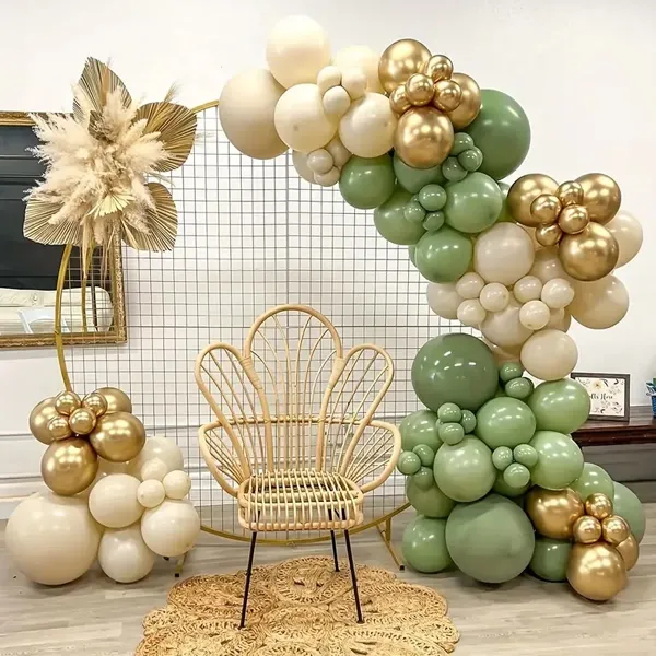 Küf Yeşili (Okaliptus) Pastel Jumbo Balon (24 inch / 60 cm)