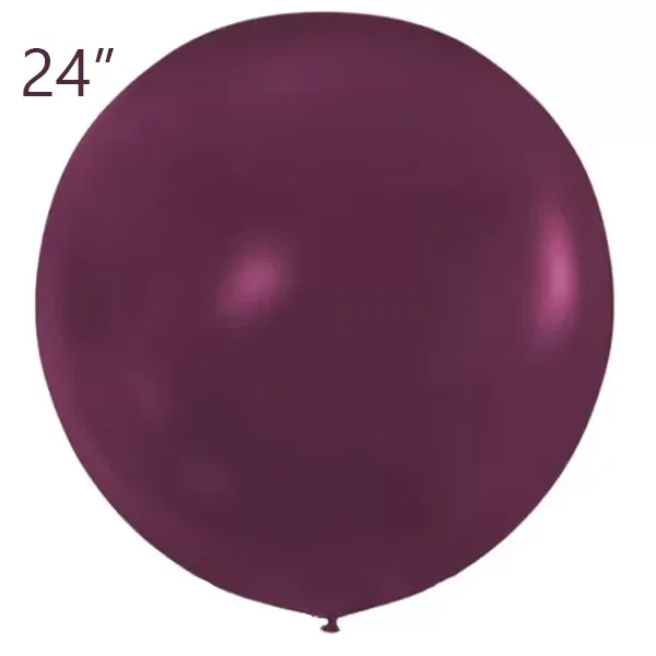 Mürdüm Pastel Jumbo Balon (24 inch / 60 cm)