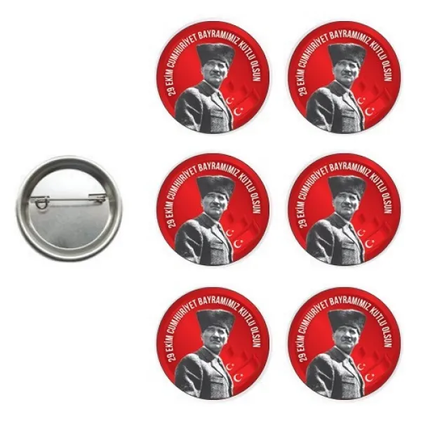 29 EKim Rozeti 6 Adet