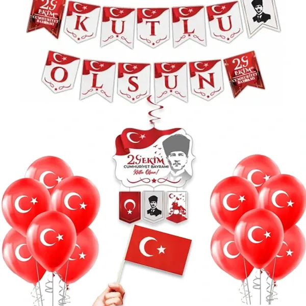 29 Ekim Süsleme Seti (4 Parça)