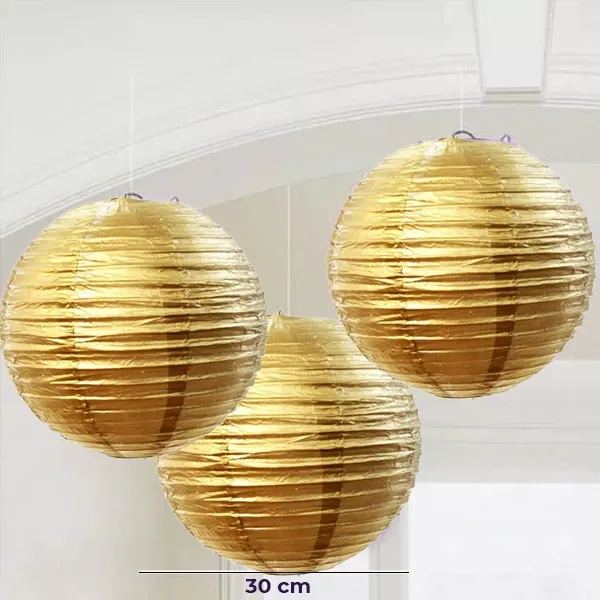 30 cm Gold Japon Feneri 1 Adet