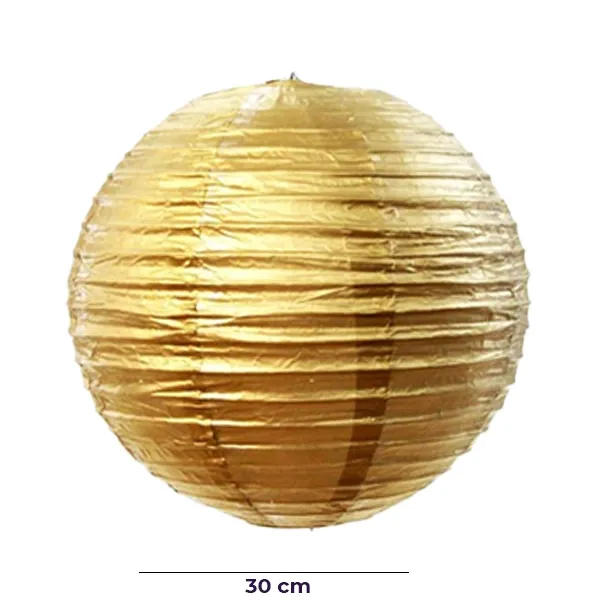 30 cm Gold Japon Feneri 1 Adet