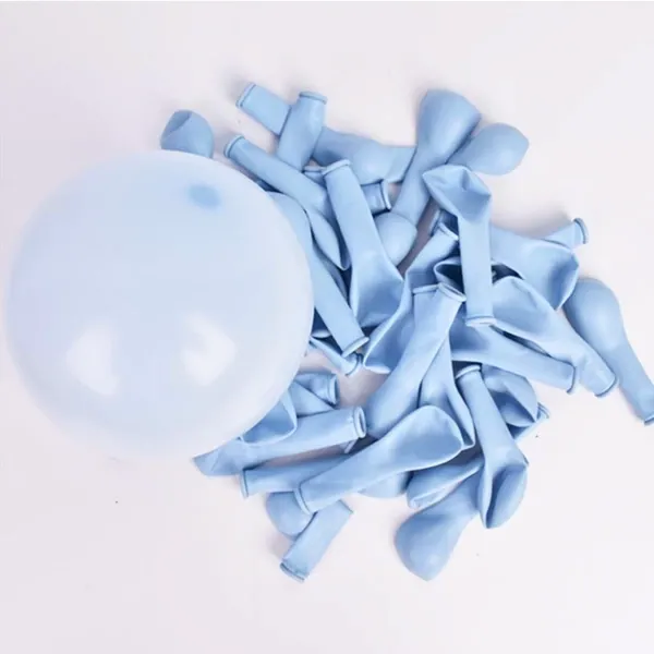 5 inç Makaron Balon Mavi 20 Adet