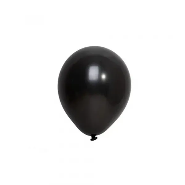 5 inch Pastel Mini Siyah Balon (10 Adet)