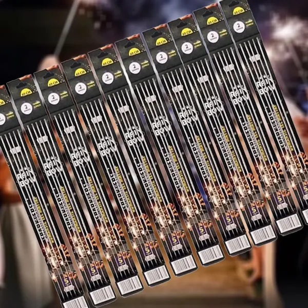 5li (10 pk) Dumansız Uzun Tel Maytap 40 cm